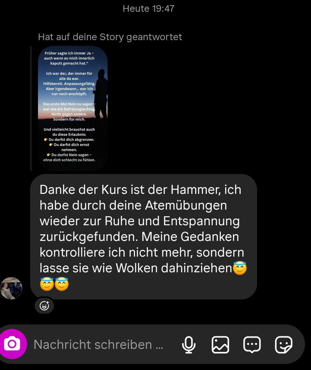 Testimonial Gedanken