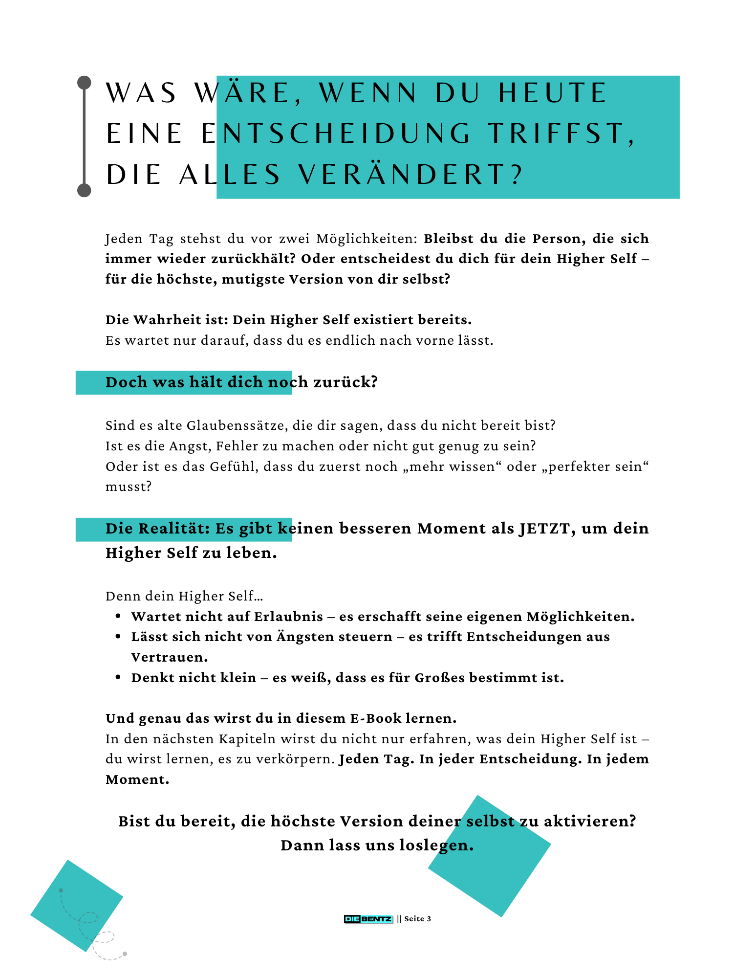 Original Seite aus dem E-Book ICH BIN