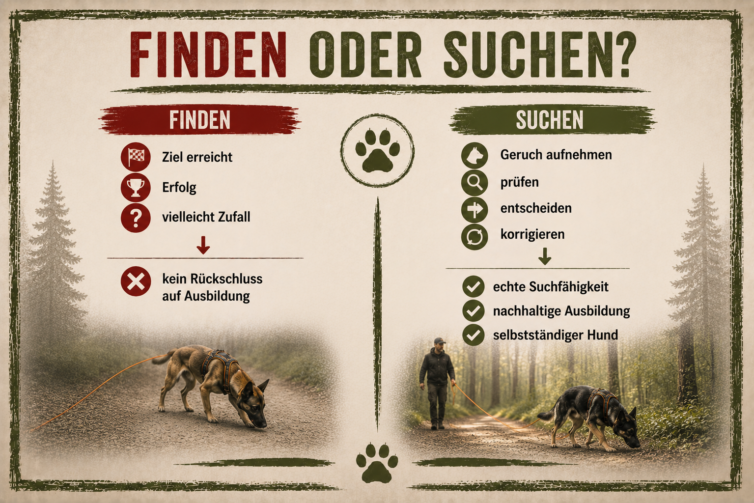 📸 Produktbild 3: Grafik „Finden oder Suchen?“