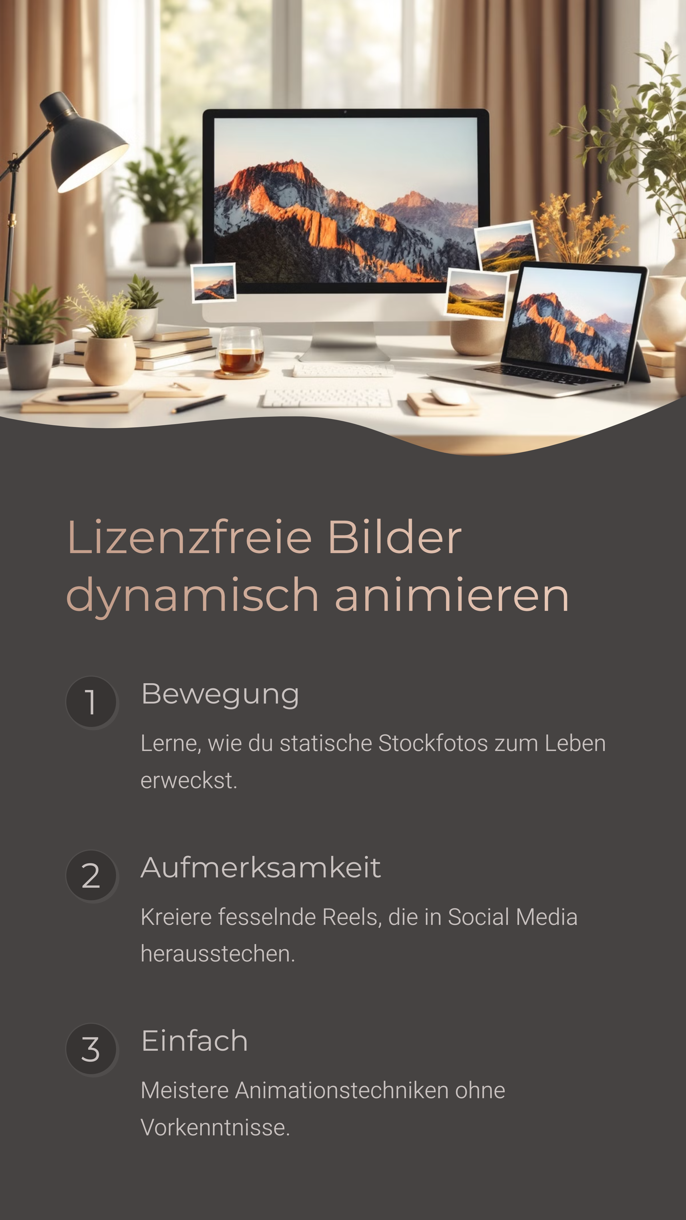 Lizensiere Bilder animieren