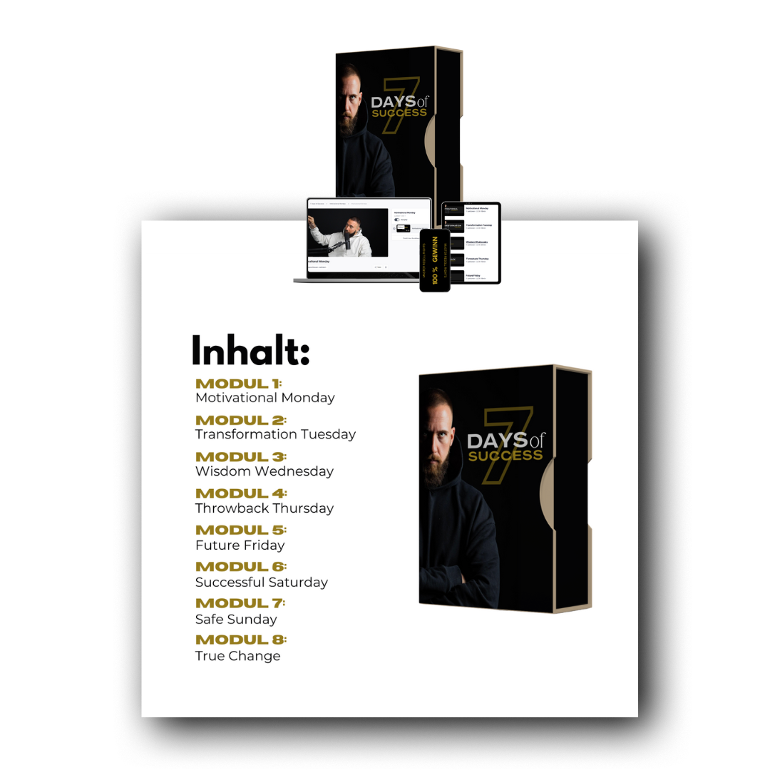 Inhalte von 7 Days of Success