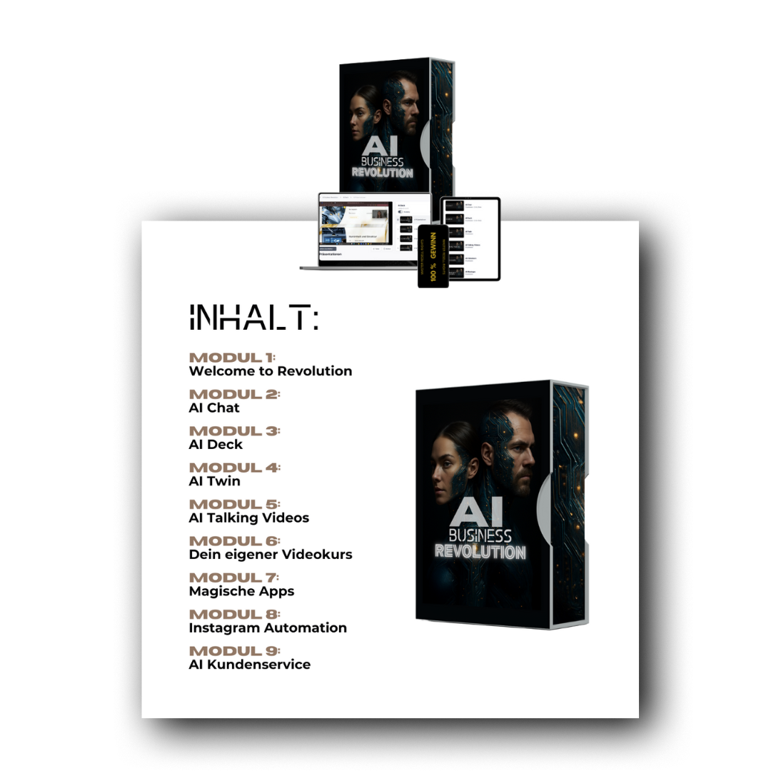 Inhalte der AI Business Revolution