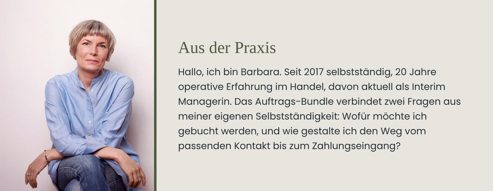 Hallo, ich bin Barbara
