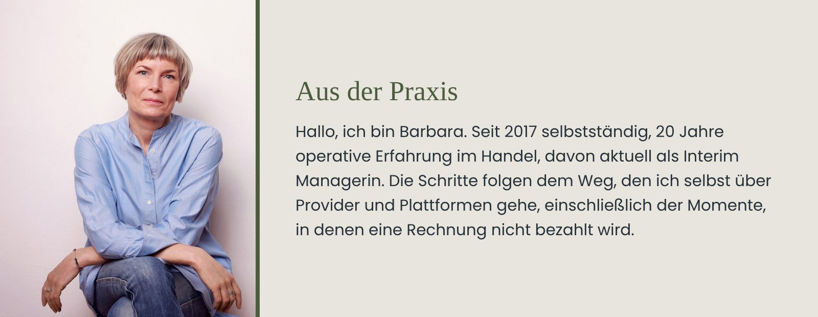 Hallo, ich bin Barbara