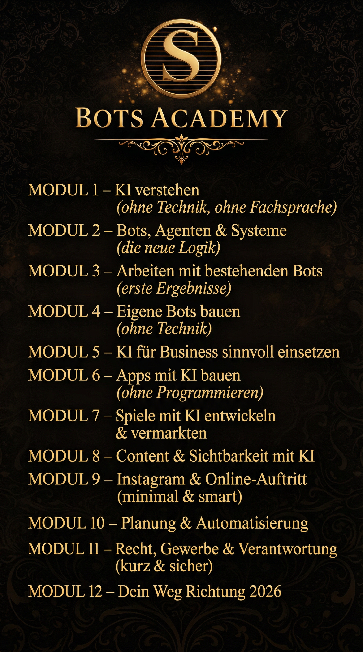 Bots Academy Module