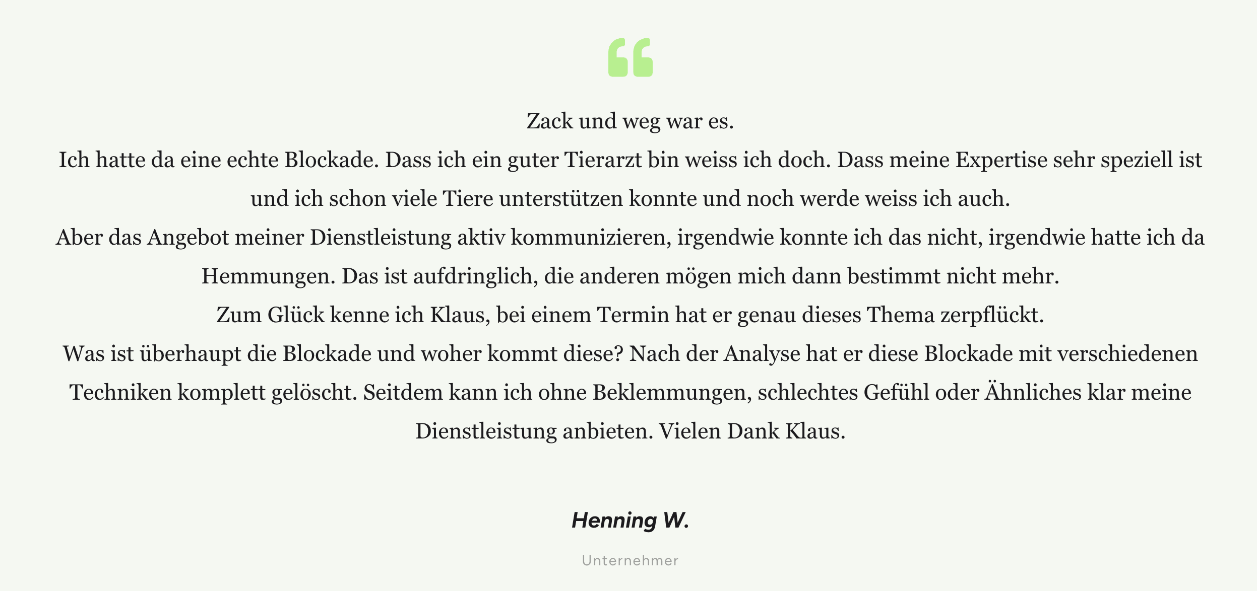 Erfahrung 1