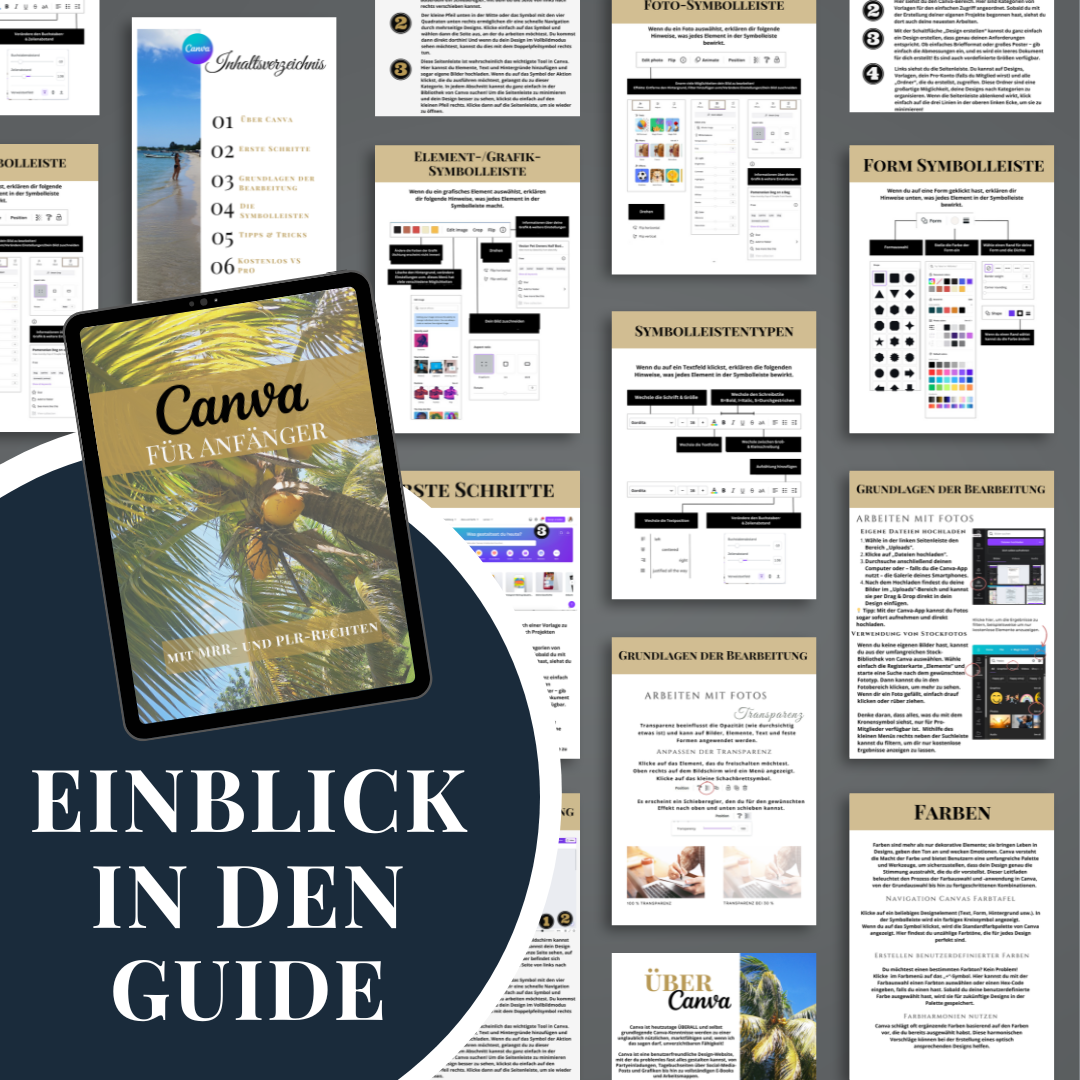 Blick in den Guide