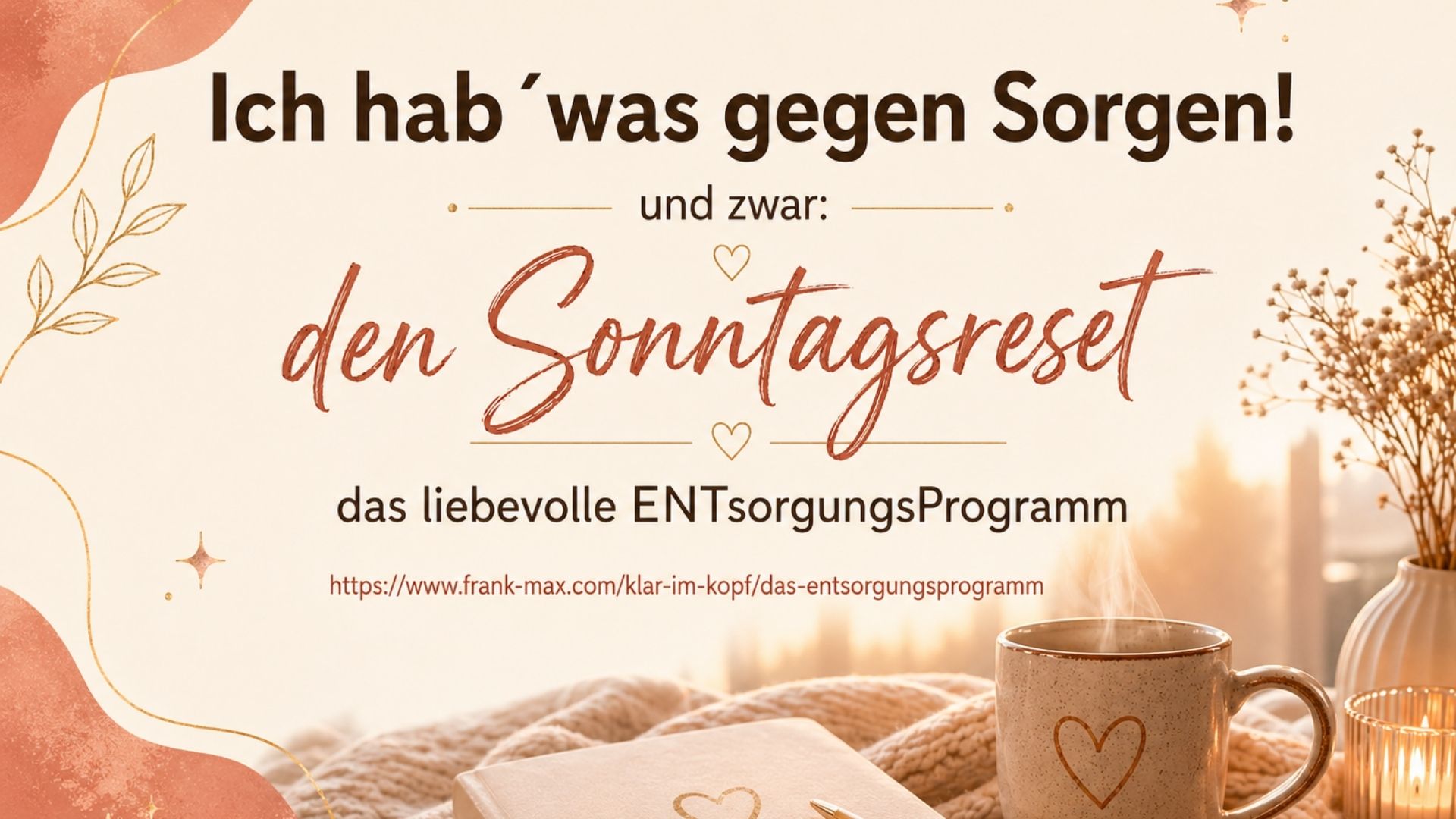 Hero Shot zum Freebie Sonntags-Reset