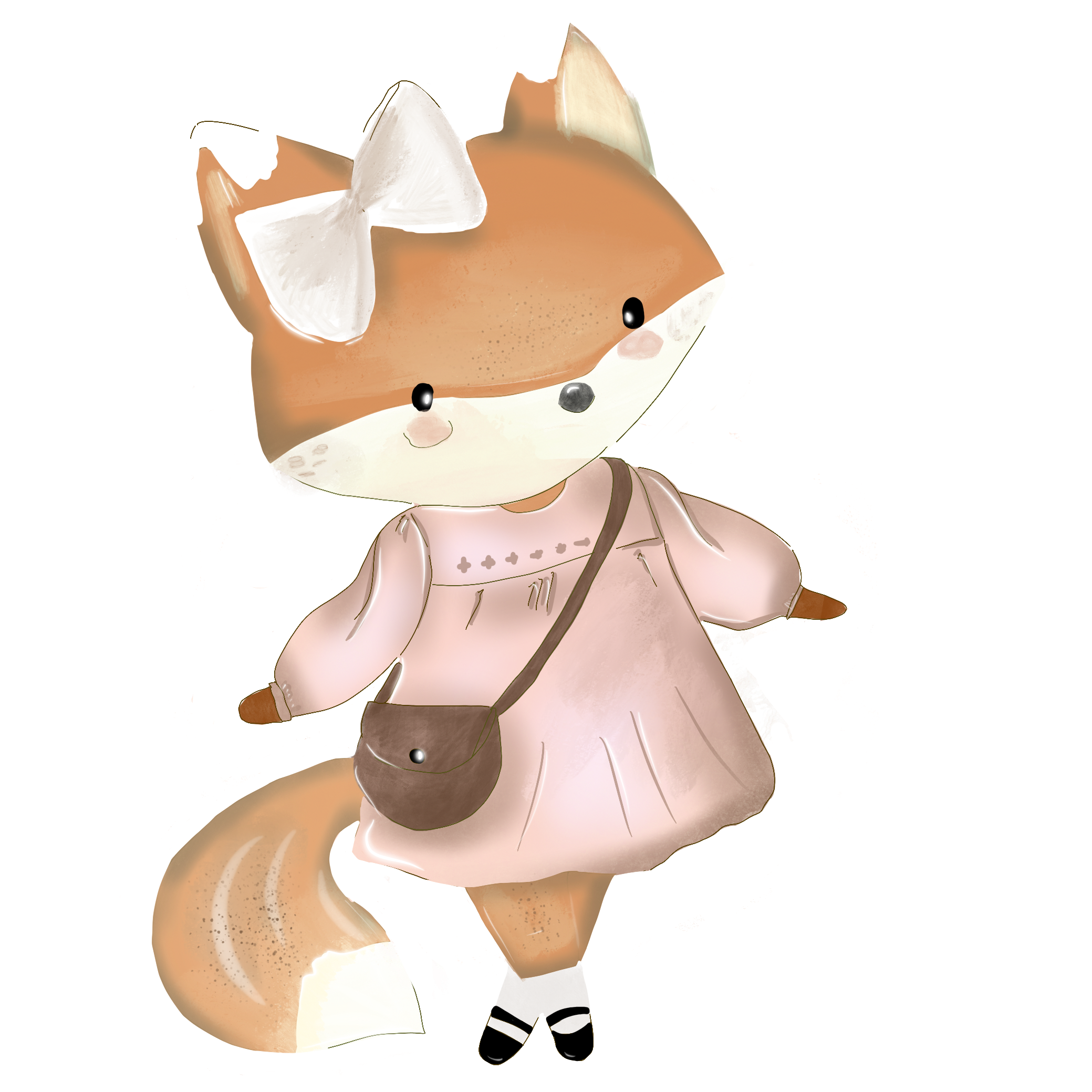 Foxy Friends Zeichnung
