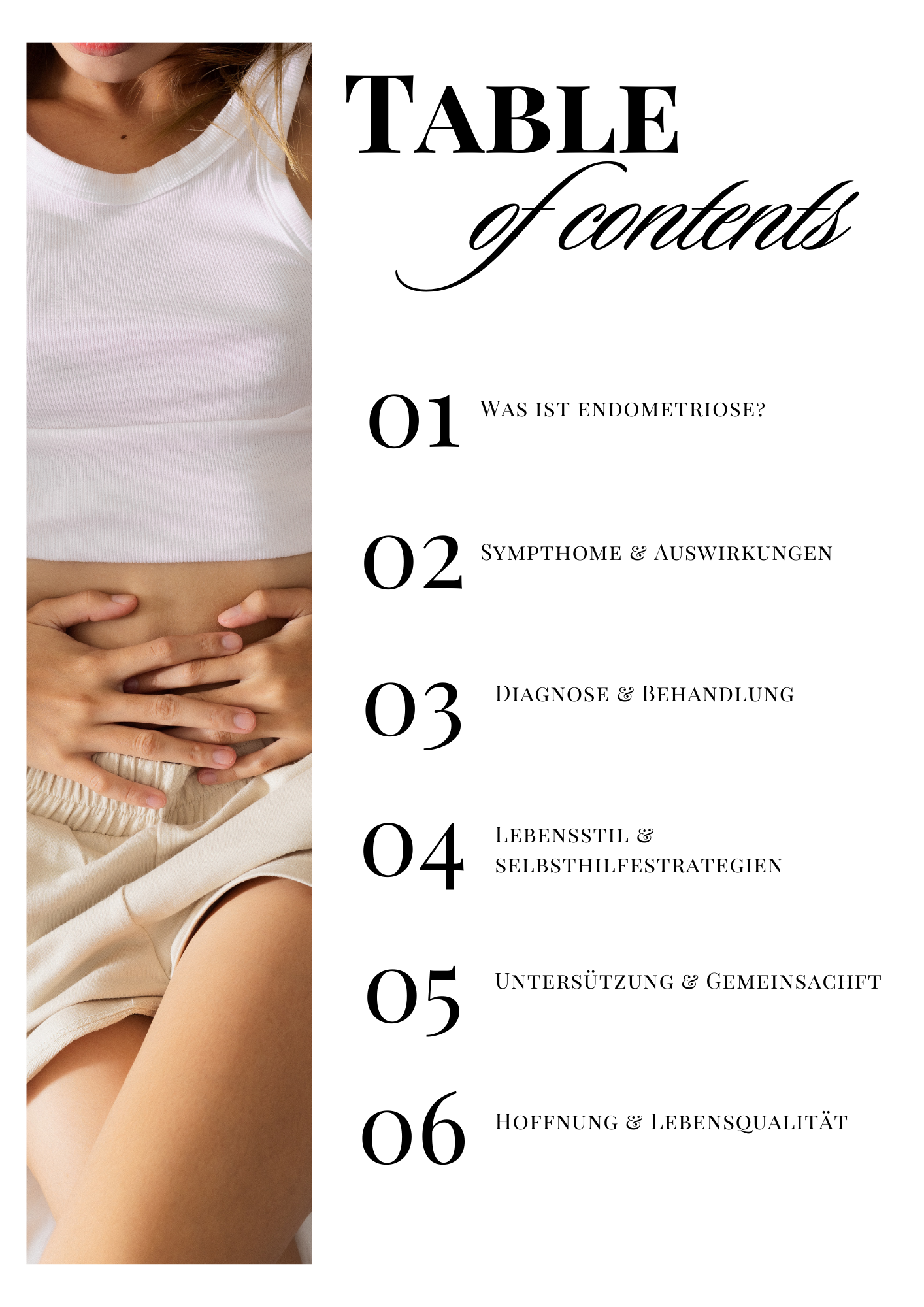 Inhaltsangabe Endometriose