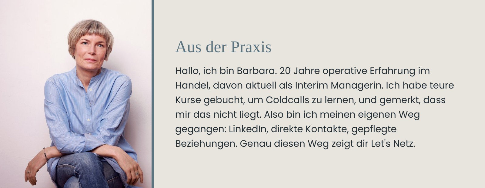 Hallo, ich bin Barbara