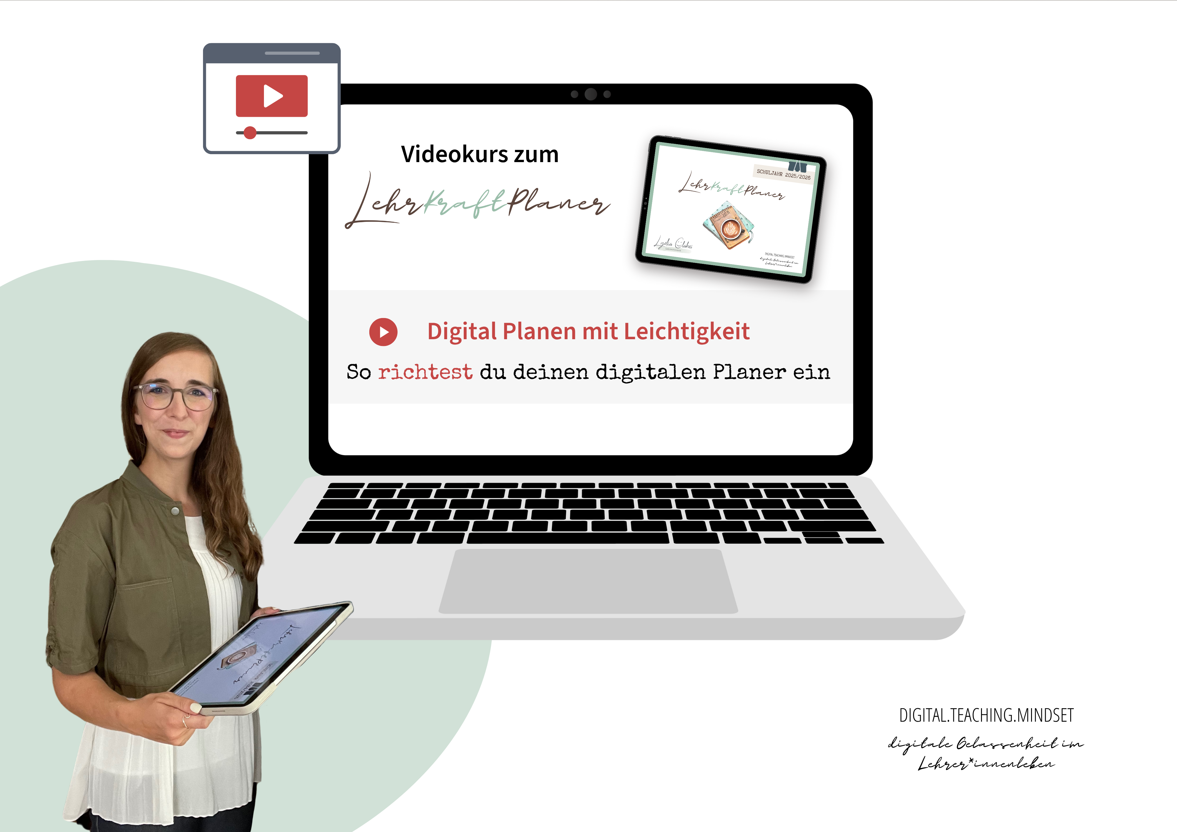 Videokurs digitaler Lehrerplaner
