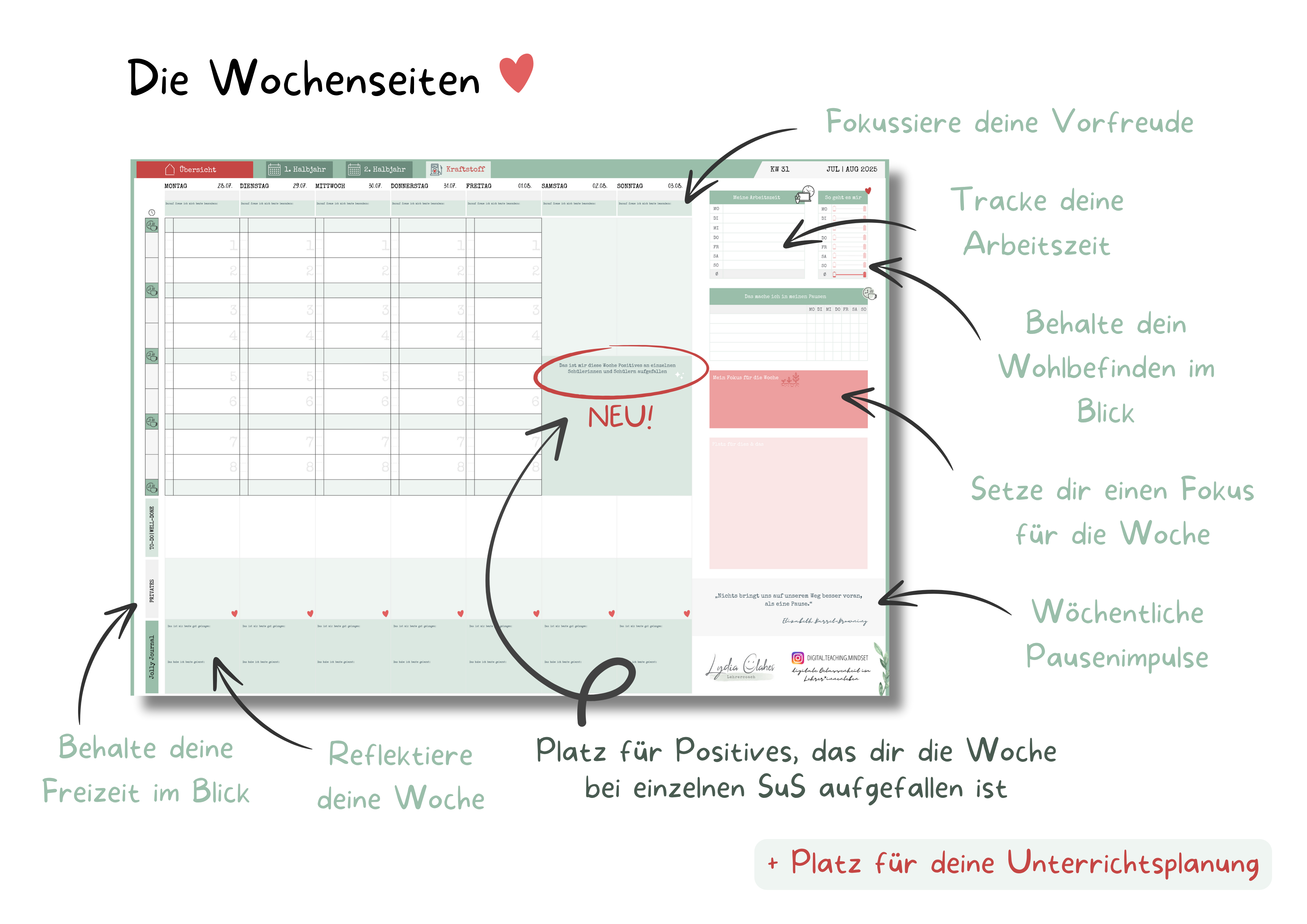 Wochenseite LehrKraftPlaner