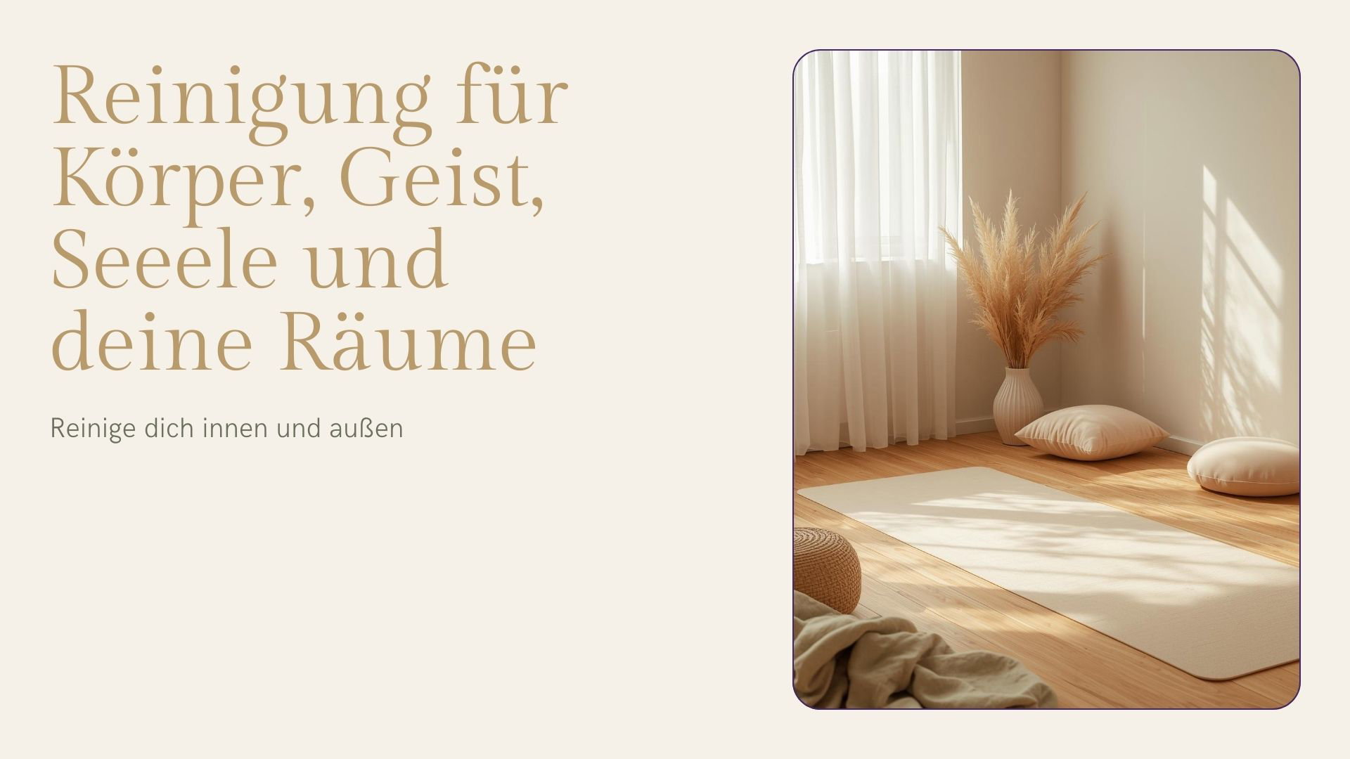 Reinigungsrituale
