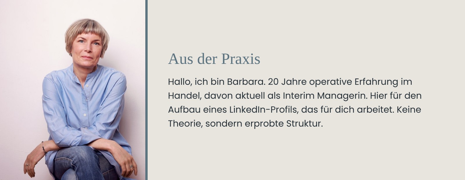 Hallo, ich bin Barbara