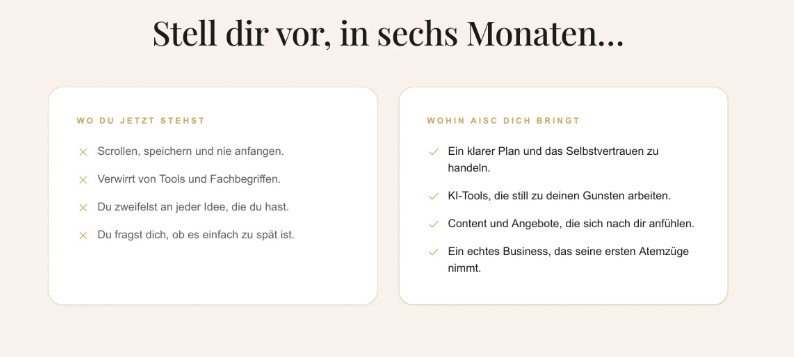 Stell DIr vor...