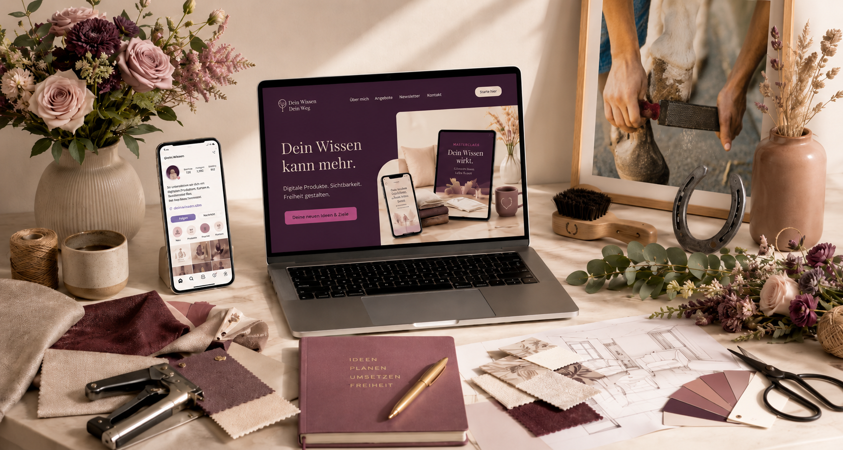 Vom eigenen Wissen und Handwerk zu neuen digitalen Möglichkeiten