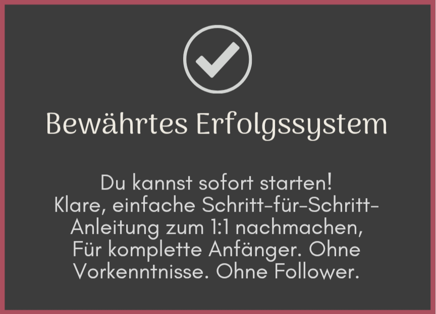Bewährtes Erfolgssystem