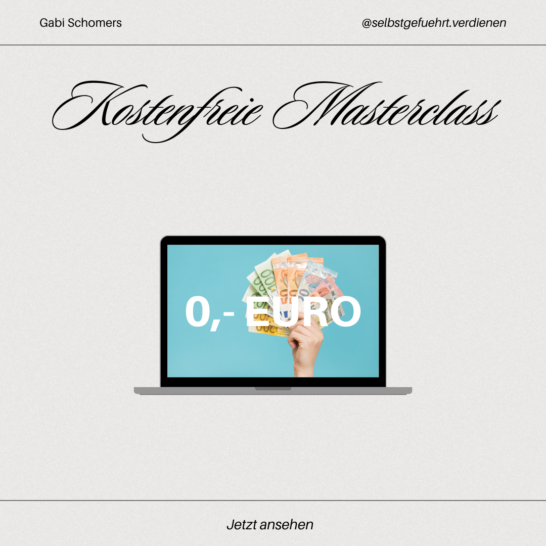 Kostenlose Masterclass Online-Business