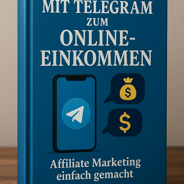 Mit Telegram zum Online-Einkommen – Buchcover